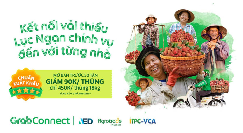 Grab sẽ ra ứng dụng hỗ trợ tiêu thụ nông sản Việt